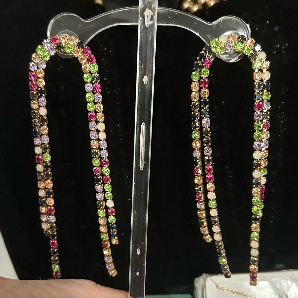 Park Lane Multicolor Crystal Earrings 20$